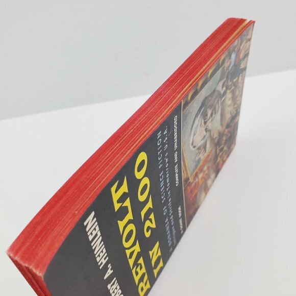 Revolt 2100 Robert A Heinlein Bonanza Science Fiction Book 1959 Seemingly Unread - Picture 8 of 10
